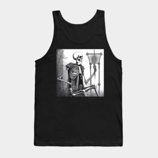 Ancient skeleton drawing Tank Top